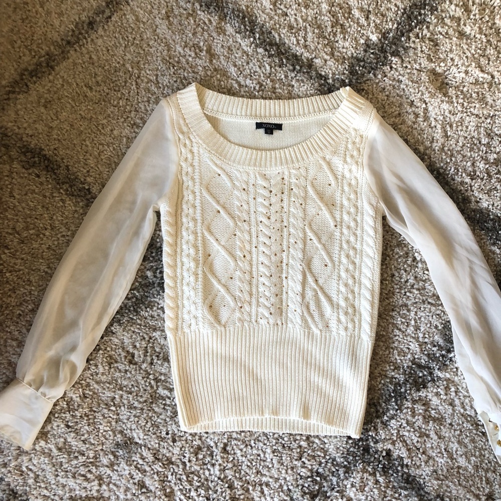 Cream Sweater